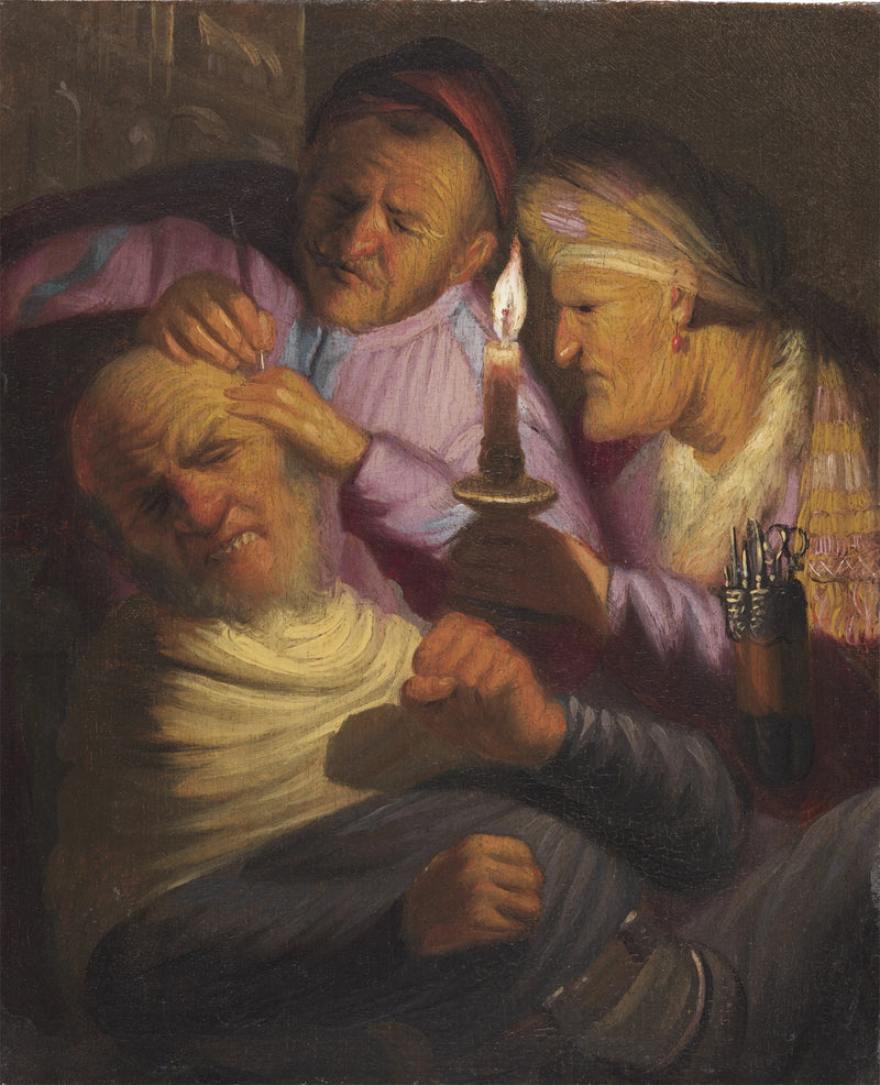 A Operação (Alegoria do Toque) - Rembrandt