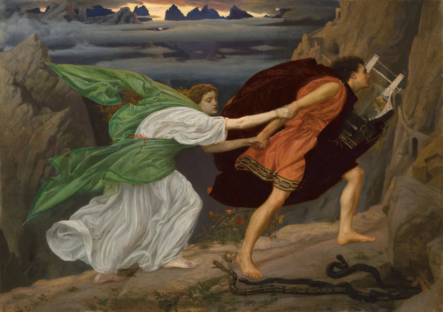 Orfeu e Eurídice - Edward Poynter