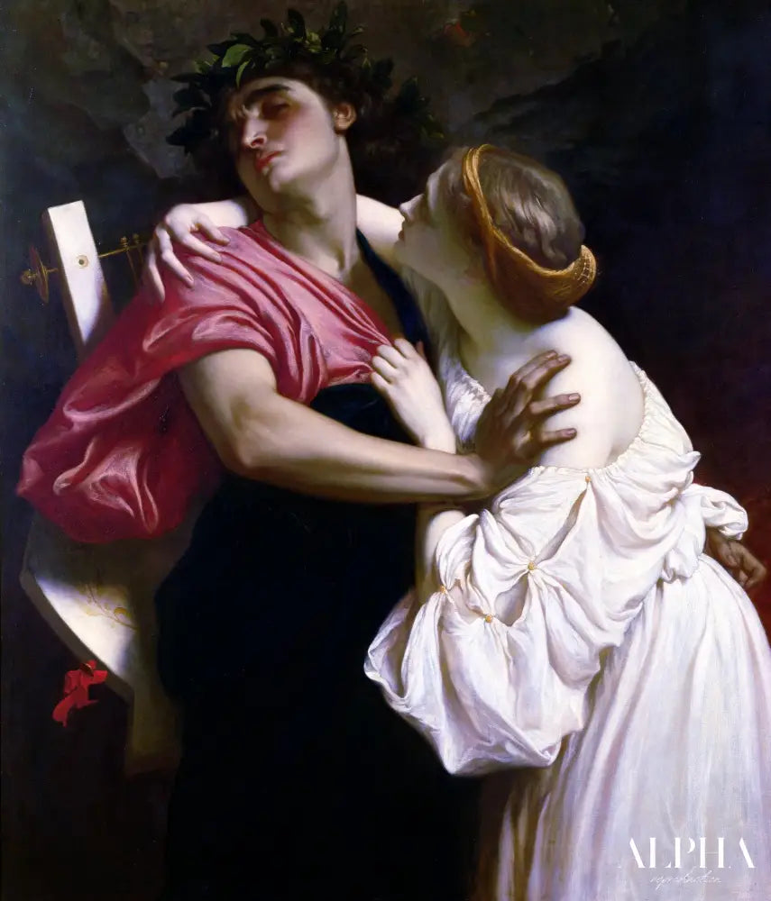 Orphée et Eurydice - Frédéric Leighton Reproductions de tableaux à la peinture à l’huile