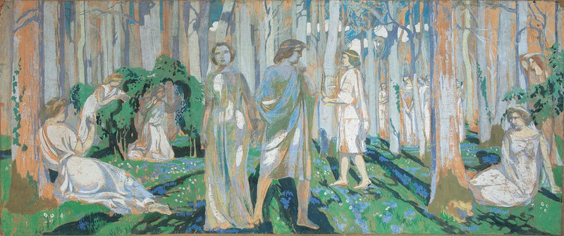 Orfeu e Eurídice - Maurice Denis