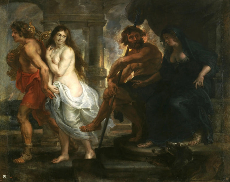 Orfeu e Eurídice - Peter Paul Rubens