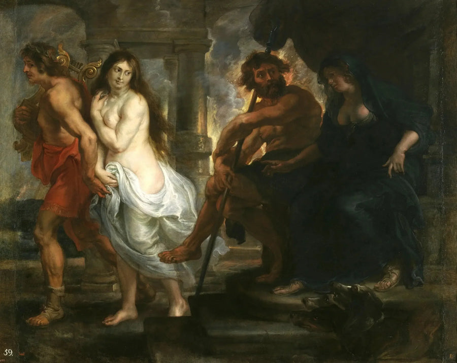 Orfeu e Eurídice - Peter Paul Rubens