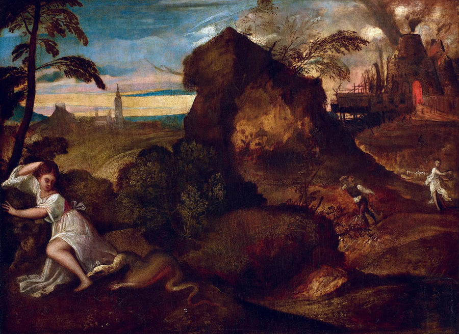 Orfeu e Eurídice - Titian