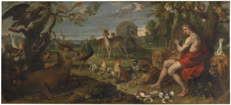 Orfeu e os Animais - Peter Paul Rubens