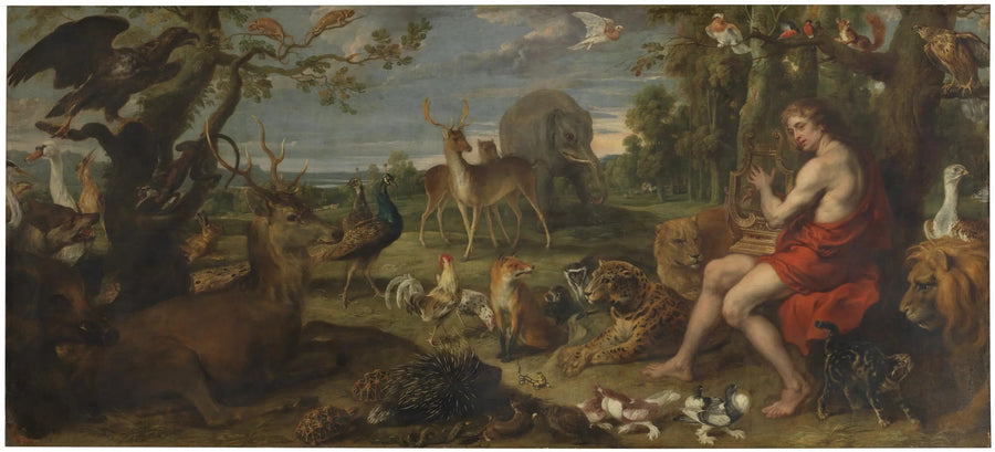 Orfeu e os Animais - Peter Paul Rubens