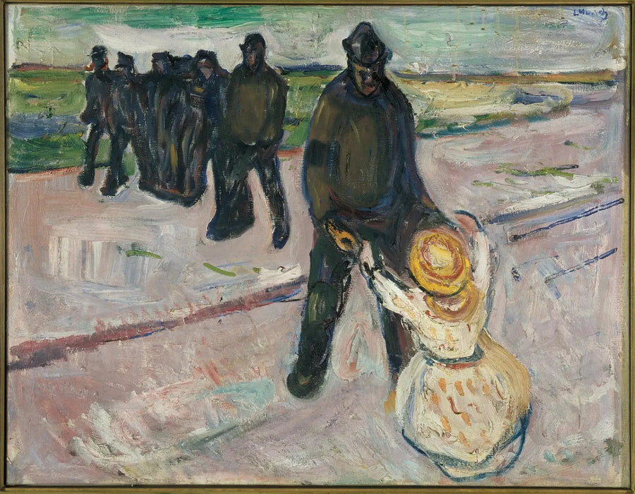 Trabalhador e Criança - Edvard Munch