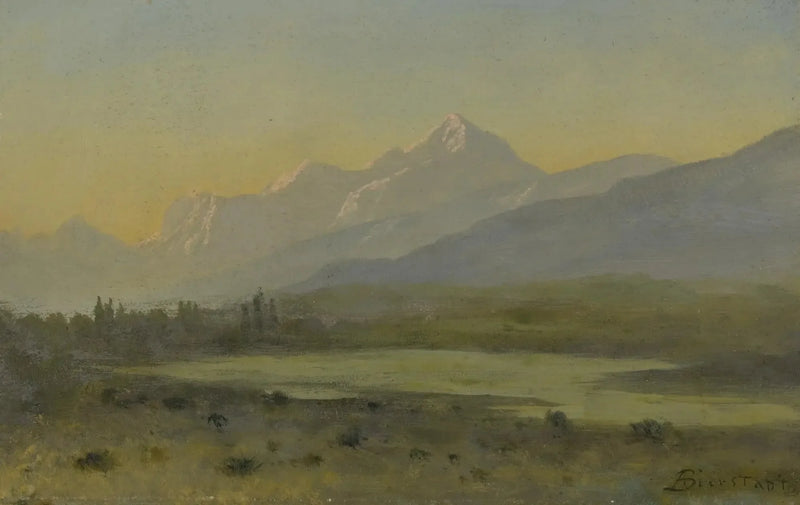 Vale do Owens, Califórnia - Albert Bierstadt