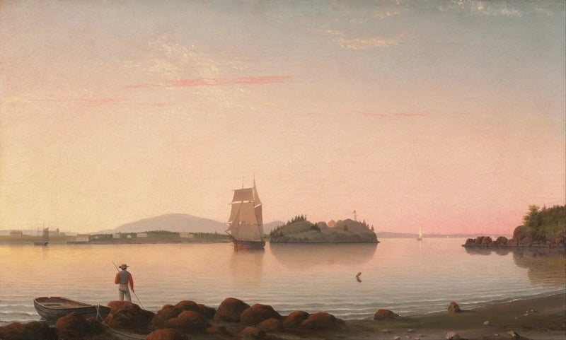 Cabeça de Coruja, baía de Penobscot, Maine - Fitz Henry Lane