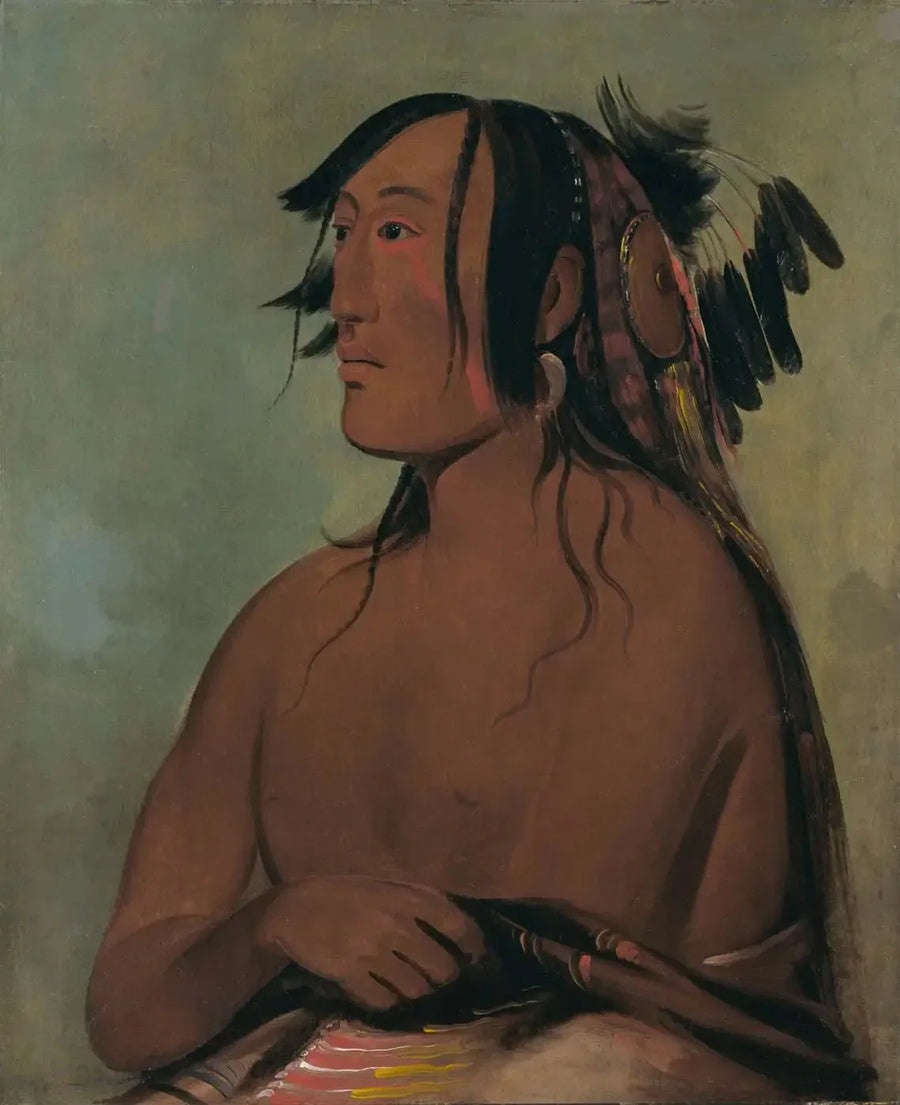 Paris-Karoo-pa, Dois Corvos, o Jovem - George Catlin