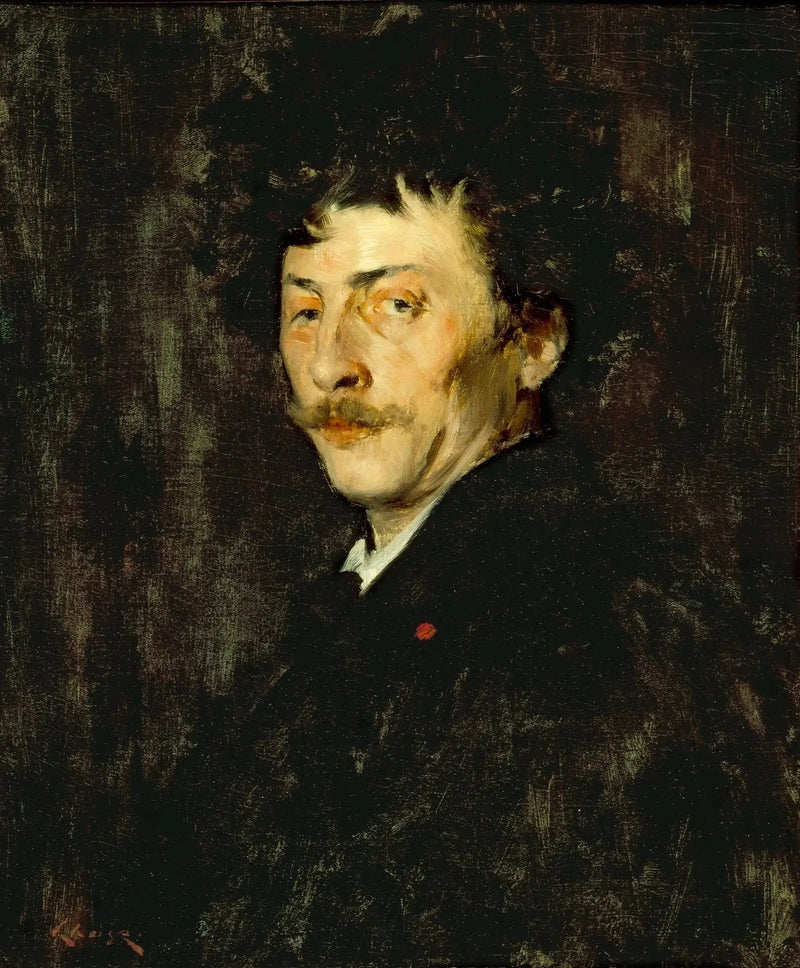 Pablo de Sarasate: Retrato de um violinista - William Merritt Chase