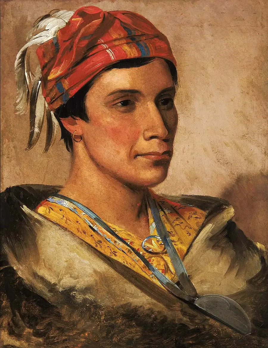 Dor, chefe da tribo - George Catlin