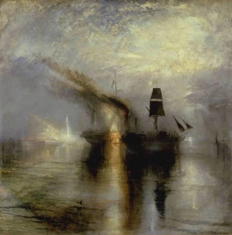 Paz - Funeral em alto-mar - J. M. W. Turner