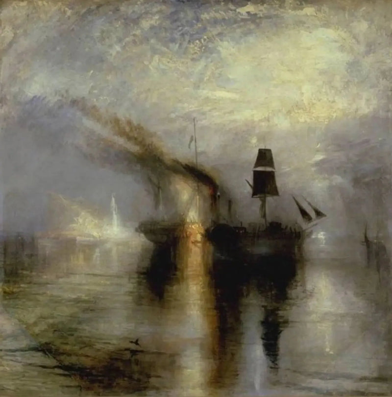 Paz - Funeral em alto-mar - J. M. W. Turner
