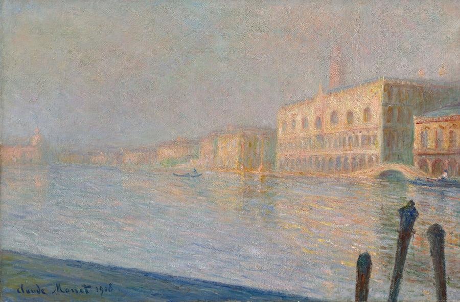 O Palácio Ducal - Claude Monet