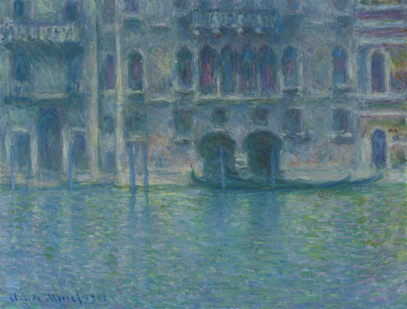 O palácio de Mula - Claude Monet