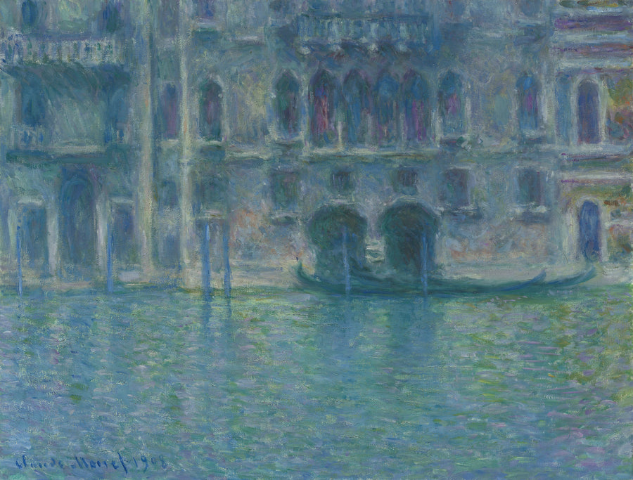 O palácio de Mula - Claude Monet
