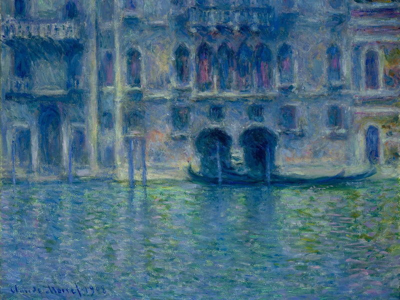 Palazzo da Mula, Veneza - Claude Monet