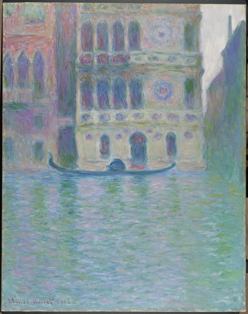 Palácio Dario, Museu País de Gales W1759 - Claude Monet