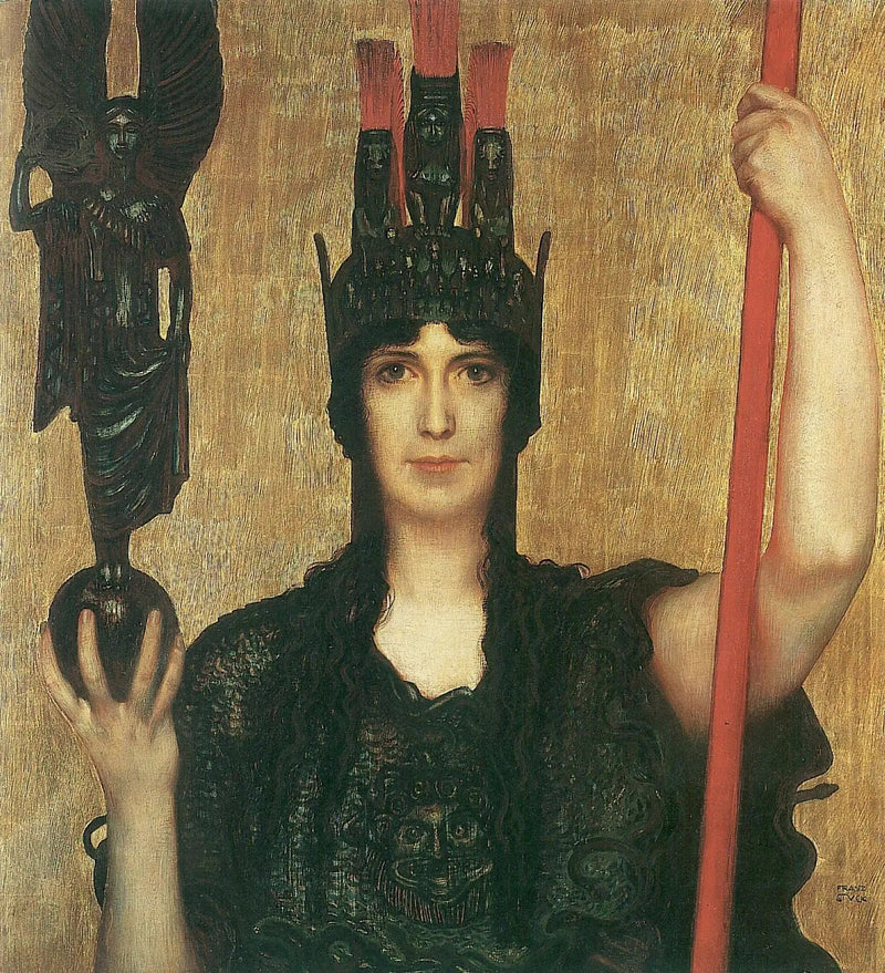 Pallas Athéna - Franz Von Stuck