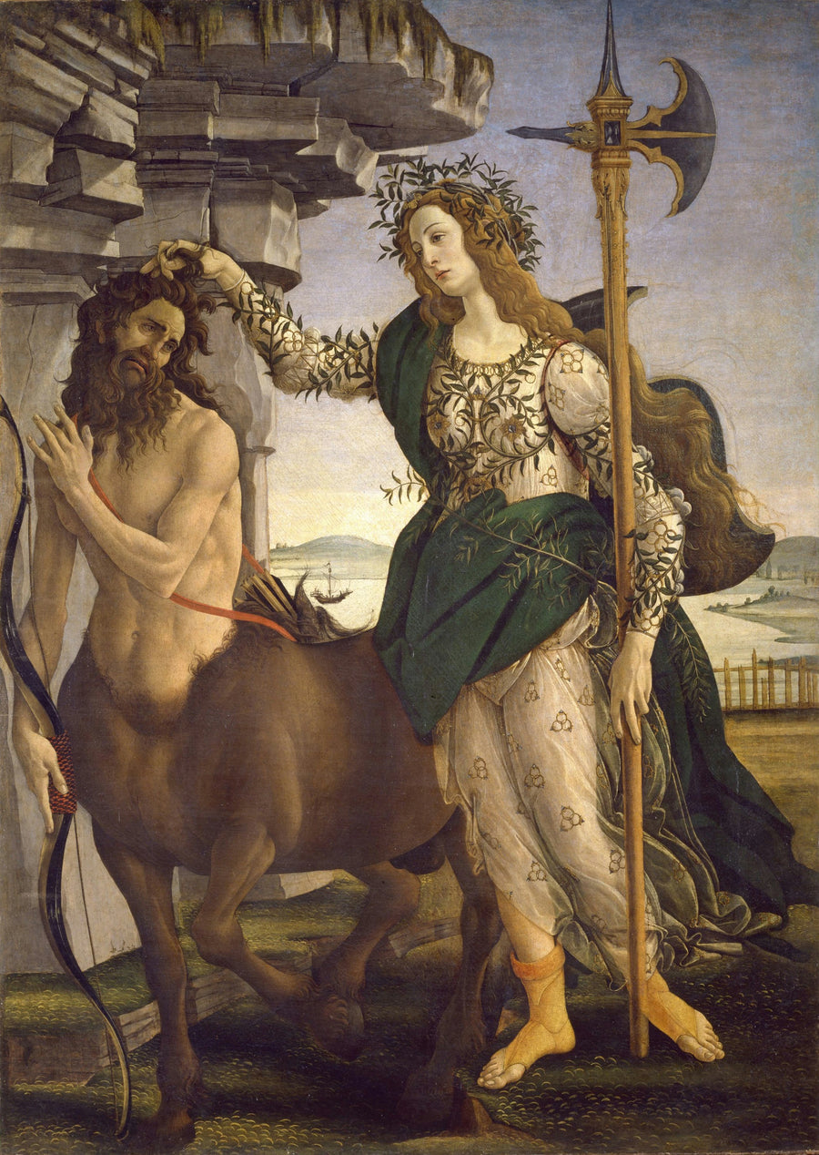 Pallas e o Centauro - Sandro Botticelli