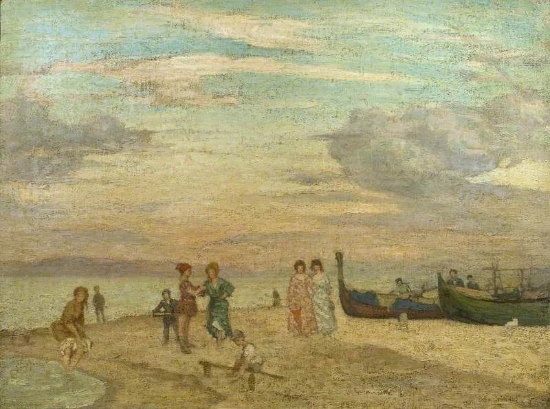 Palm Beach, perto de Veneza, Itália - Charles Conder