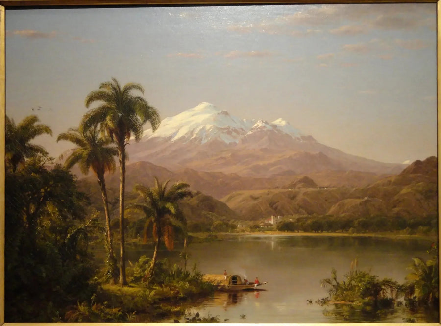 Palmeiras Tamaca - Frederic Edwin Church