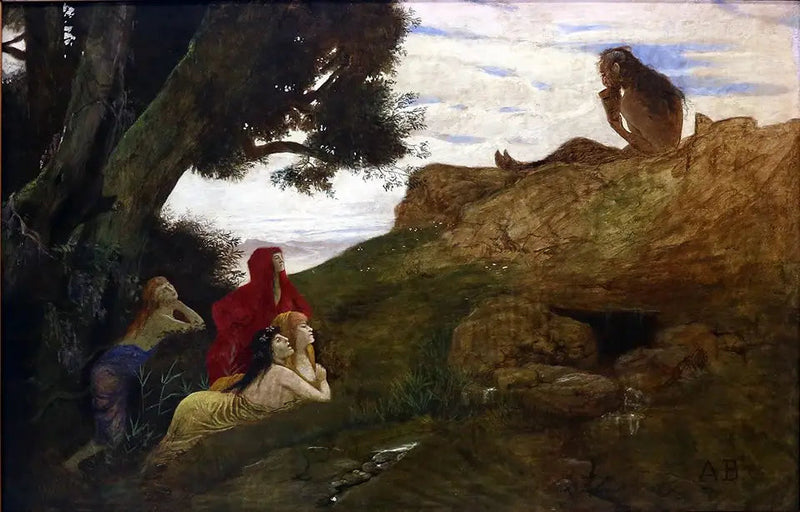 Pan e Dryades - Arnold Böcklin