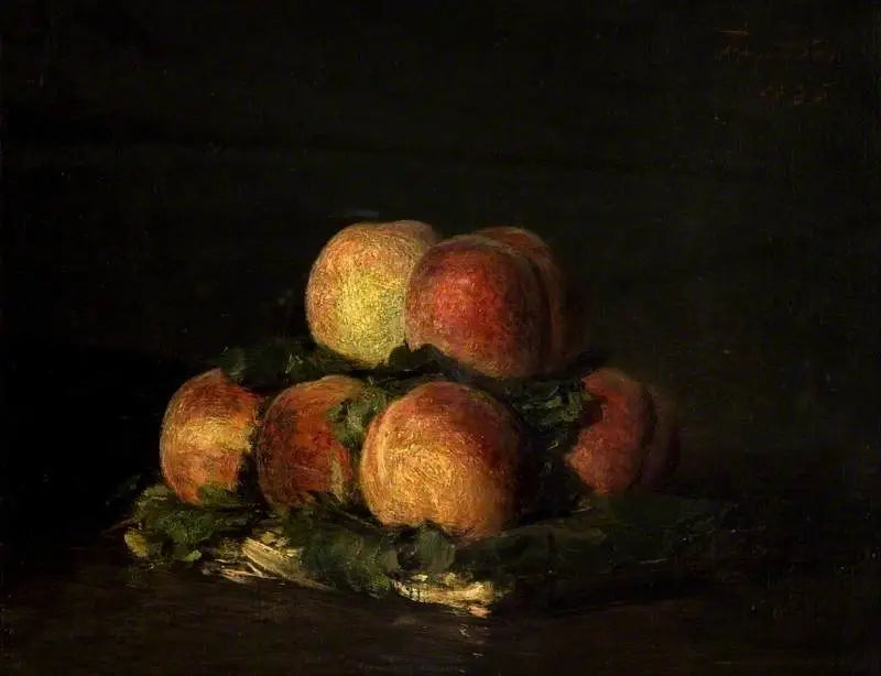 Cesto de pêssegos - Henri Fantin-Latour