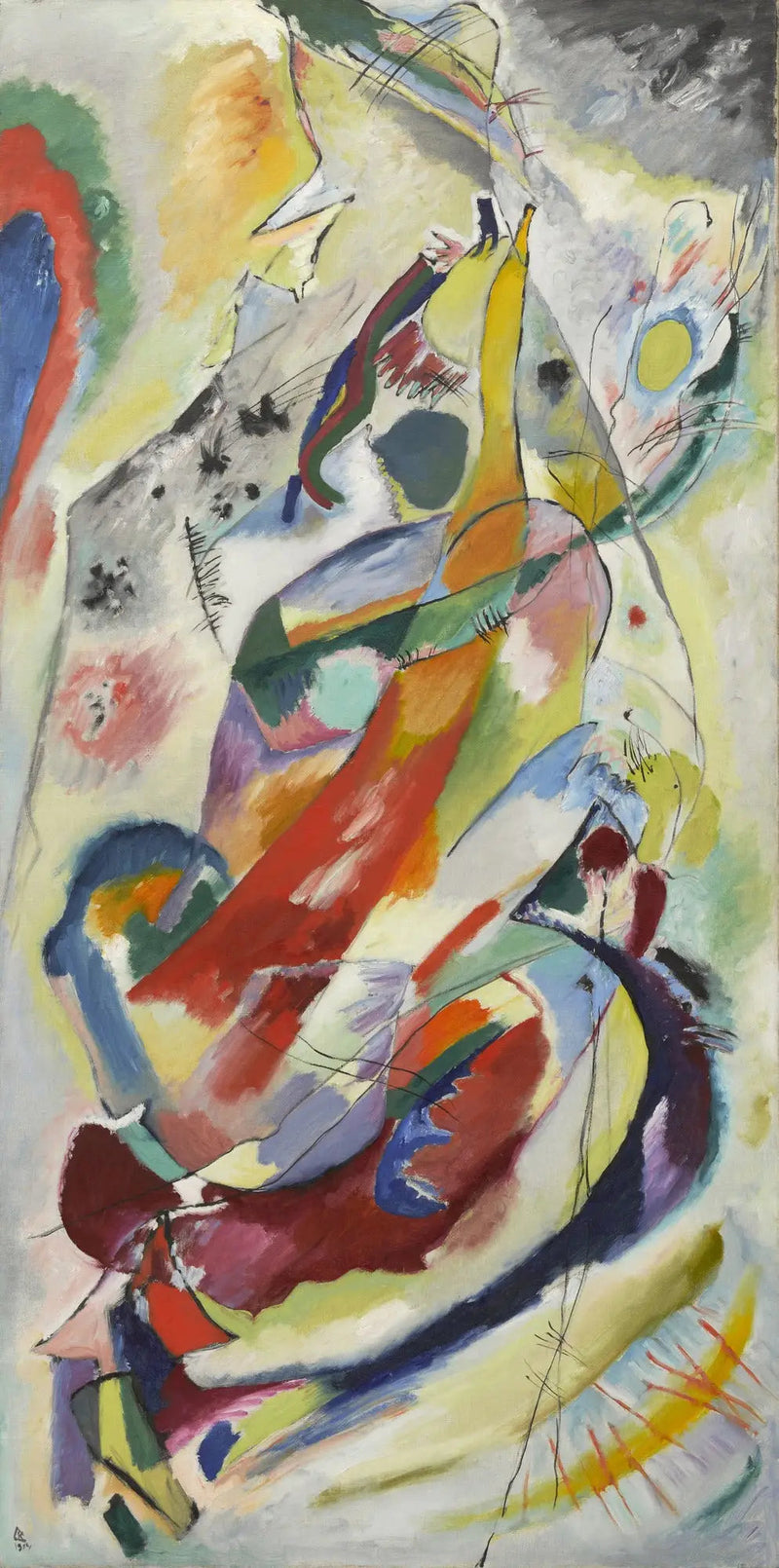 Painel para Edwin R. Campbell n° 1 - Vassily Kandinsky