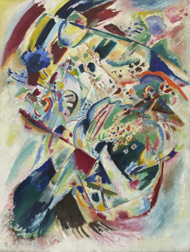 Painel para Edwin R. Campbell n° 4 - Vassily Kandinsky