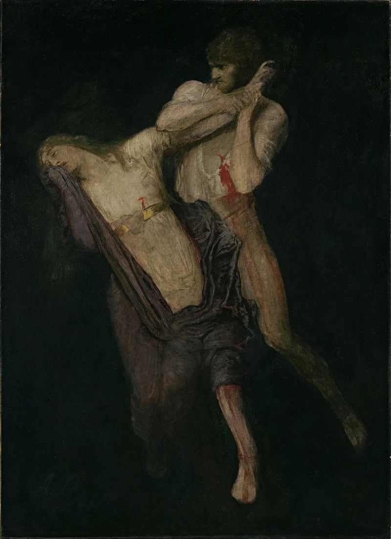 Paolo e Francesca - Arnold Böcklin