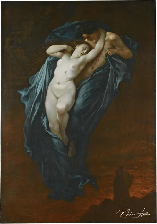 Paolo et Francesca de Rimini - Gustave Doré Reproductions de tableaux à la peinture à l’huile