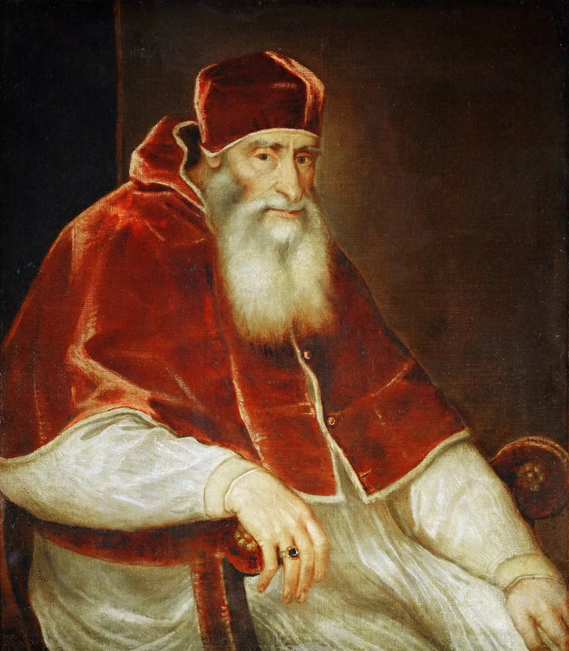Pape Paulo III Farnèse (1468-1549) - Tiziano