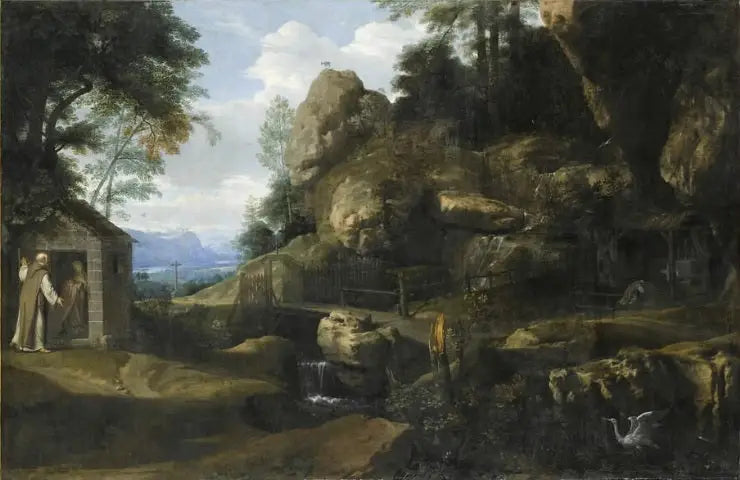 Paphnuce libertando Thaïs - Philippe de Champaigne