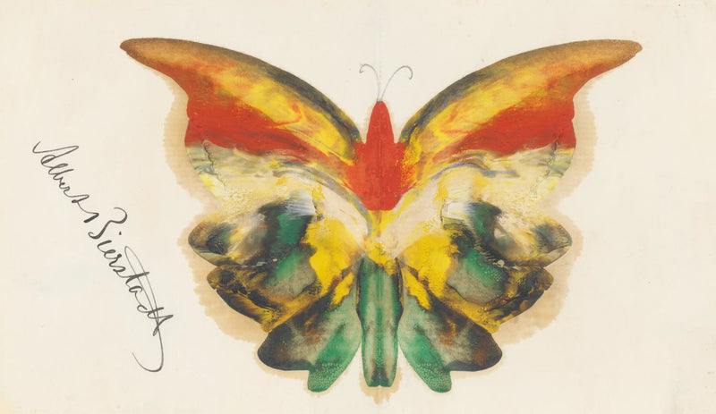 Borboleta amarela - Albert Bierstadt