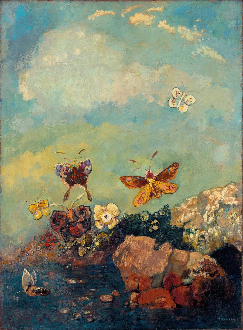 Borboletas - Odilon Redon