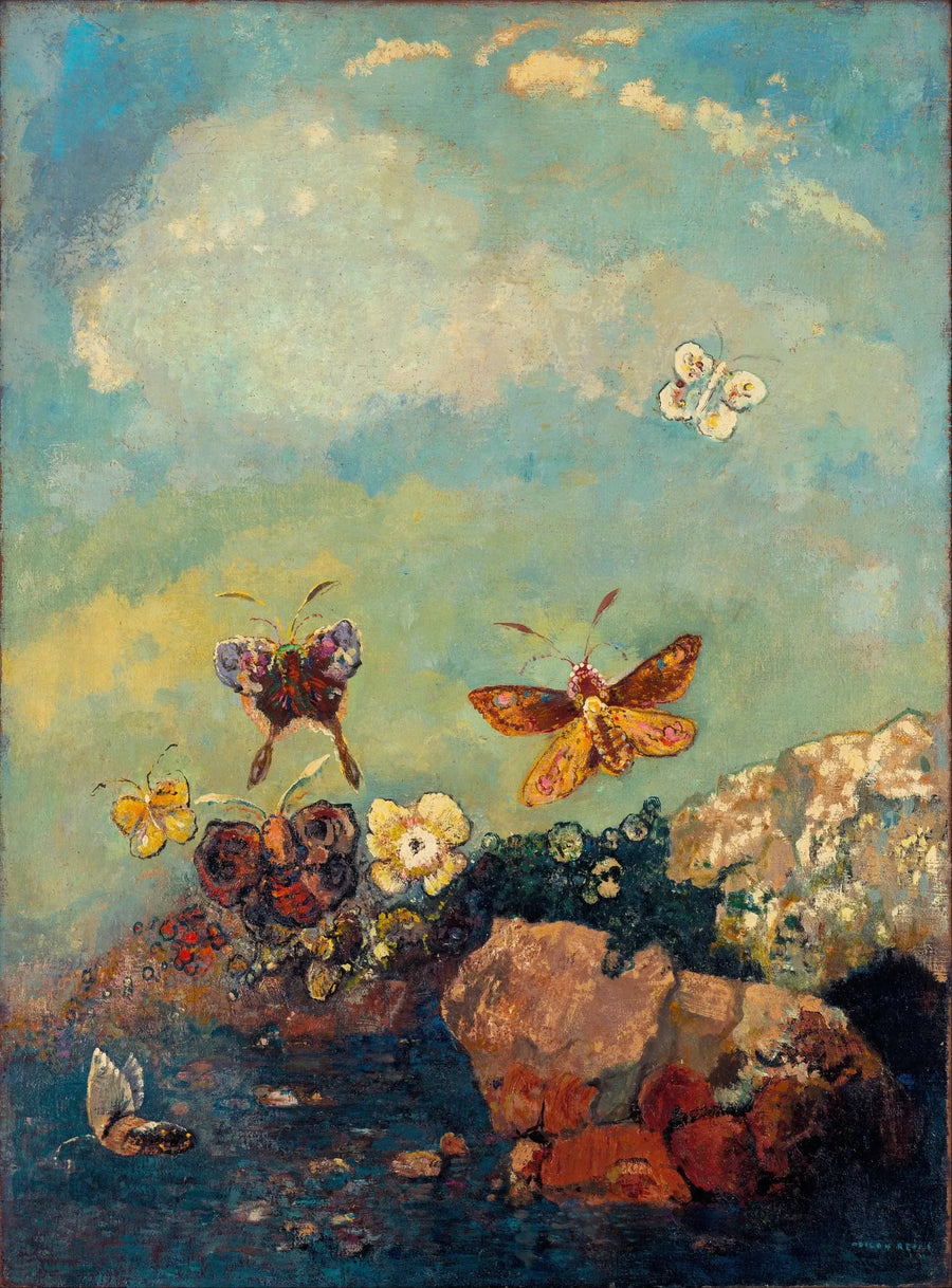 Borboletas - Odilon Redon