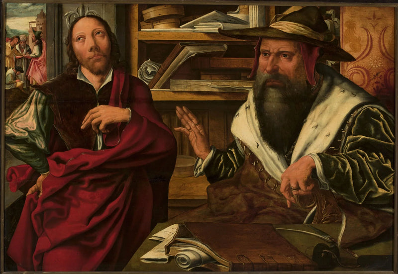 Parábola do administrador infiel (Lucas 16:1-13) - Marinus van Reymerswale