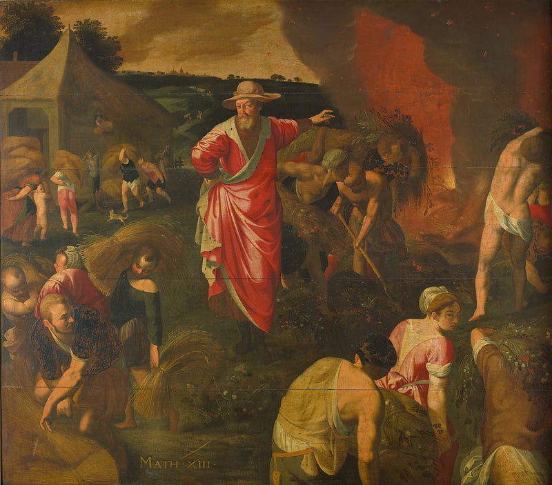 La parabole de l'ivraie parmi le blé - Isaac Claesz van Swanenburg
