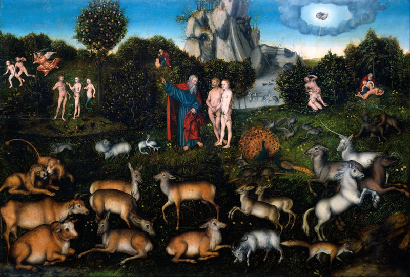 Paraíso - Lucas Cranach, o Velho