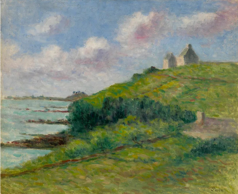 Paramé, a casa nas dunas - Maximilien Luce