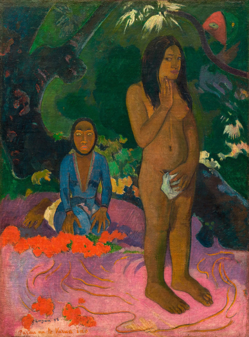 Parau na te varua ino - Paul Gauguin