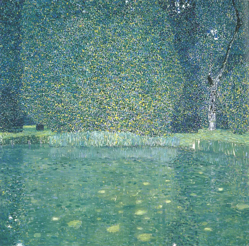 Parque no castelo de Kammer - Gustav Klimt