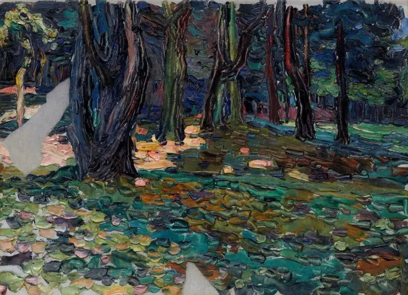 parque de Saint-Cloud - Vassily Kandinsky