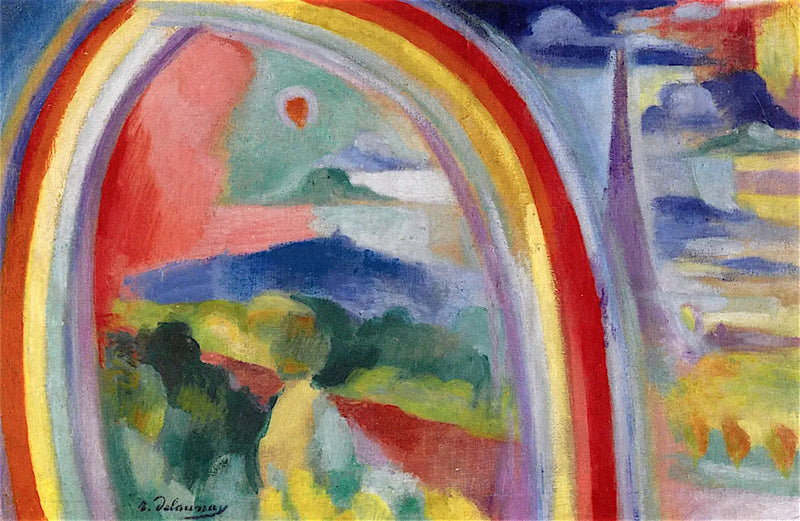 Paris com arco-íris - Robert Delaunay
