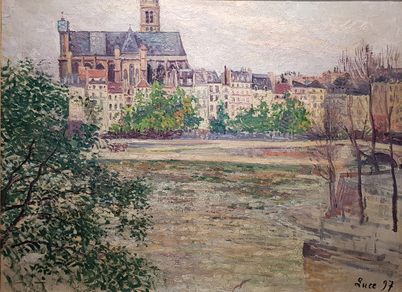Paris, igreja Saint-Gervais - Maximilien Luce