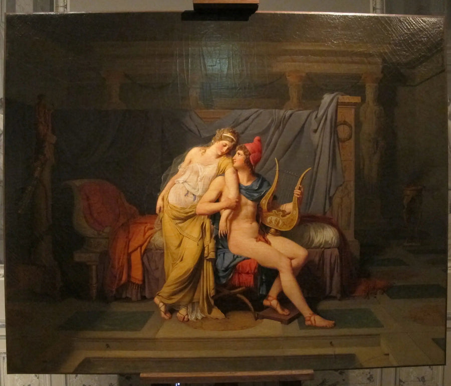 Páris e Helena - Jacques-Louis David