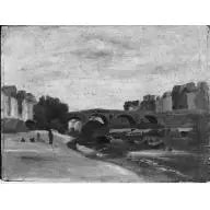 Paris. A Ponte Neuf - Jean-Baptiste Camille Corot