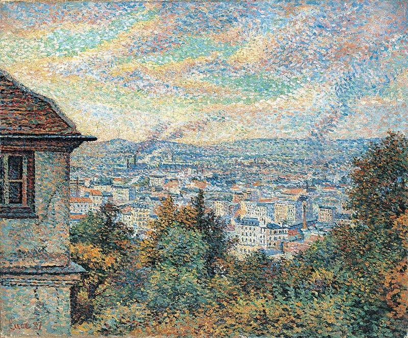 Paris visto de Montmartre - Maximilien Luce