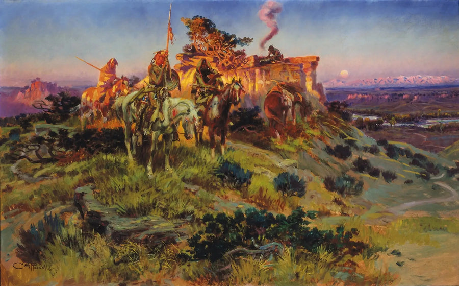 Falar de fumaça - Charles Marion Russell